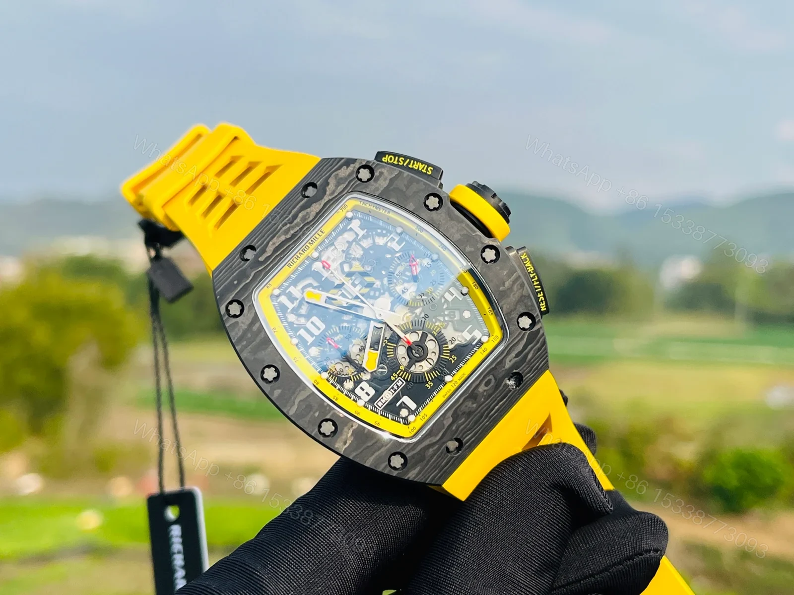 View 7 of Richard Mille RM011-FM F1 Inspired Titanium Automatic Chronograph Watch RM011-FM-TI