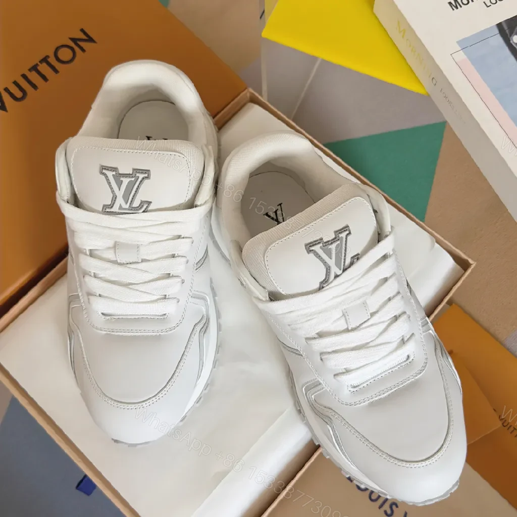 View 7 of White Leather Sneaker – Premium, All-White, Sculpted Comfort