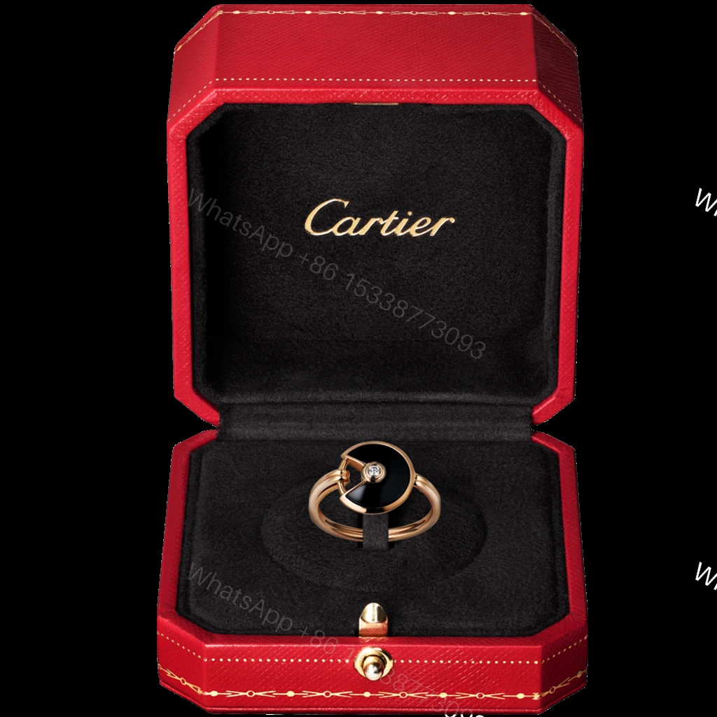 View 2 of Cartier Amulette Ring, Onyx