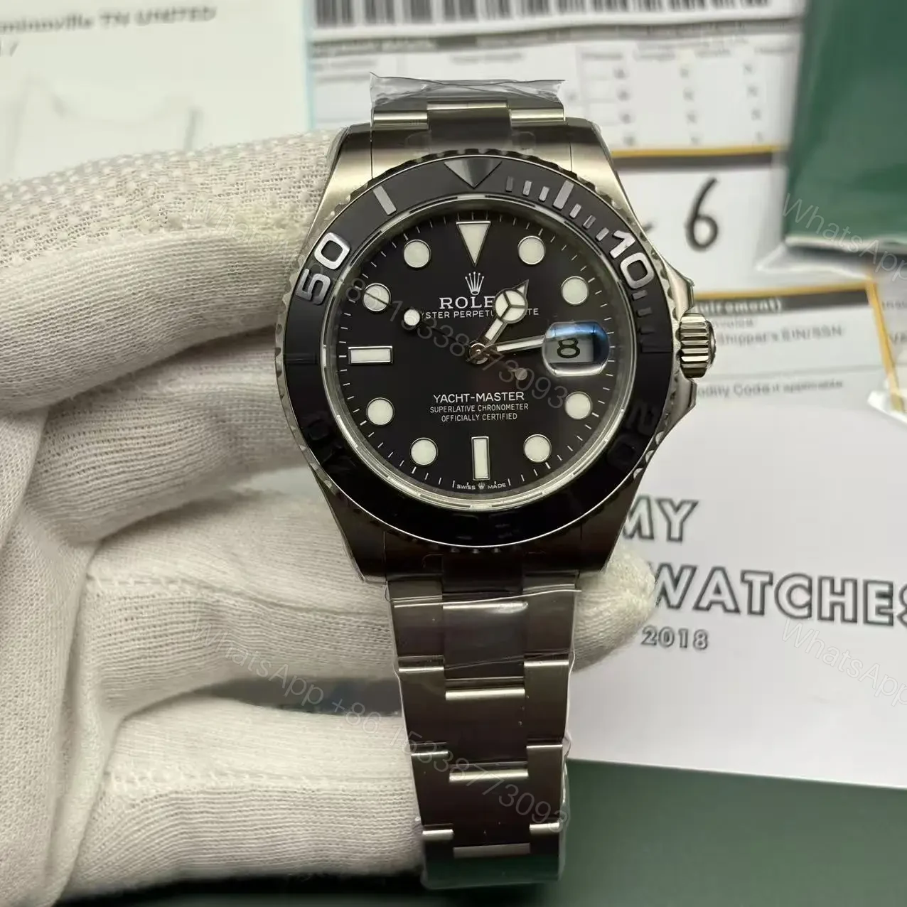 View 3 of RLX Titanium Replica Yacht Master Rolex Clone – 2023 Model