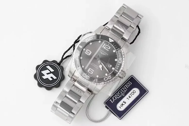 View 8 of Longines Conquest Grey Dial Automatic Stainless Steel Watch