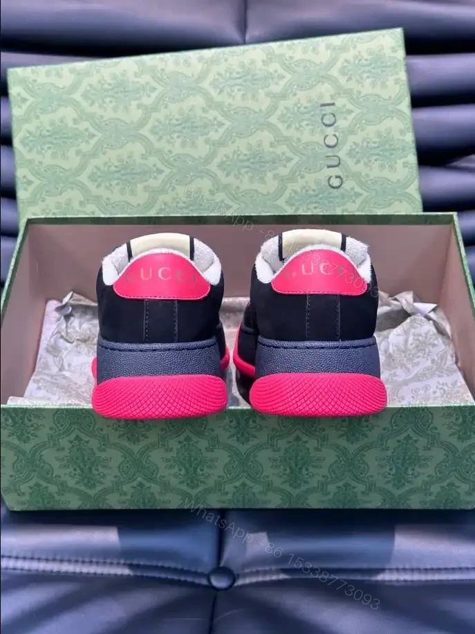 View 5 of GUCCI SCREENER GG TRAINER SNEAKERS BLACK GG CANVAS – GC174