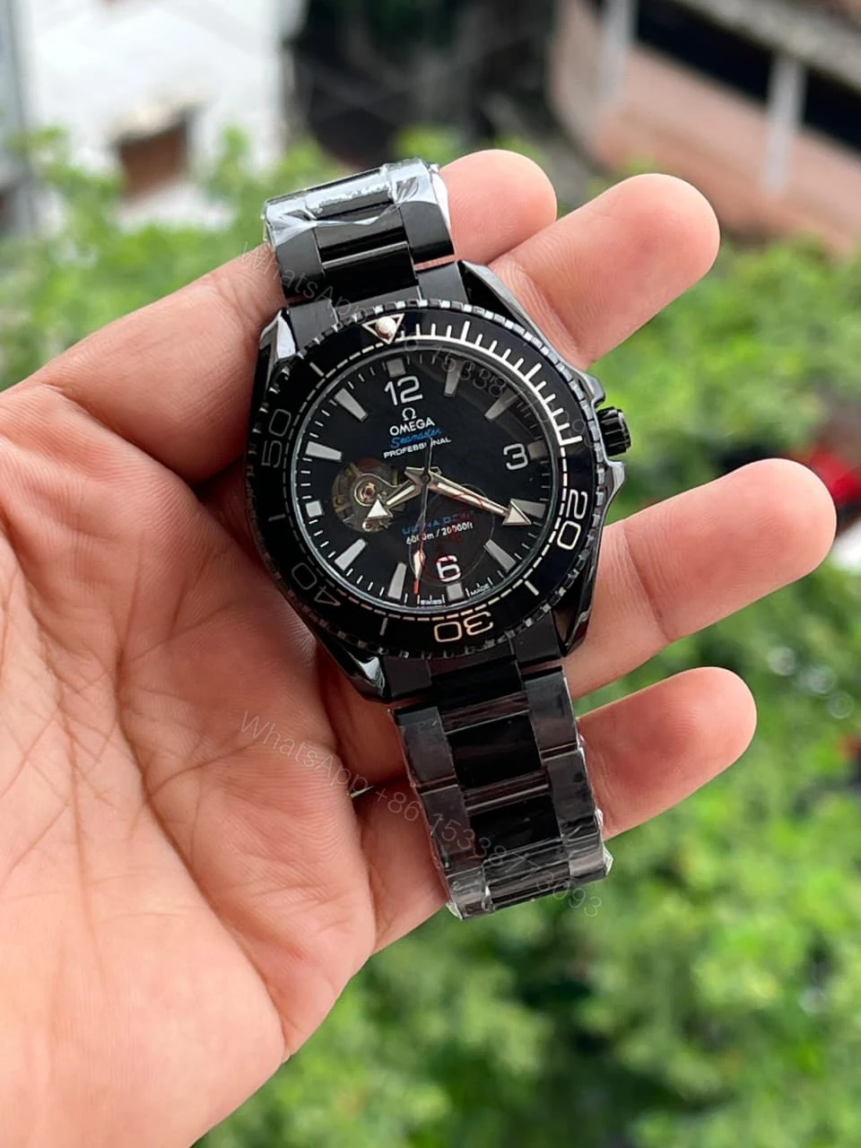 FIRST COPY OMEGA autometic watch — view 1