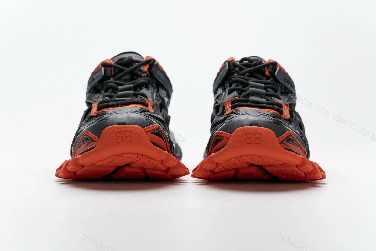View 5 of Balenciaga Track 2 Sneaker Dark Grey Orange 570391 W2GN1 2002