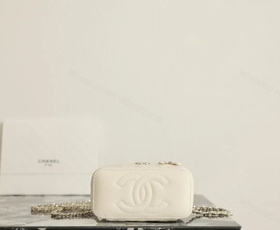 View 3 of Ivory Quilted Mini Bag – Luxe Textured, Everyday Versatile