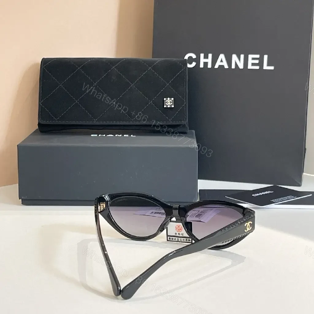 View 7 of Quilted Leather Wallet + Sunglasses Duo: Luxe, Discreet Style
