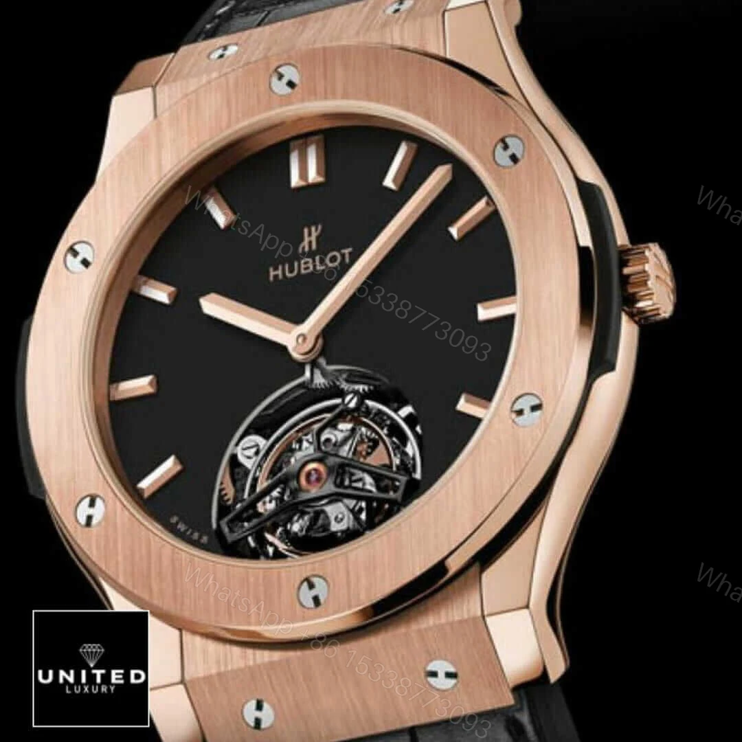 View 8 of Hublot Tourbillon Black Replica
