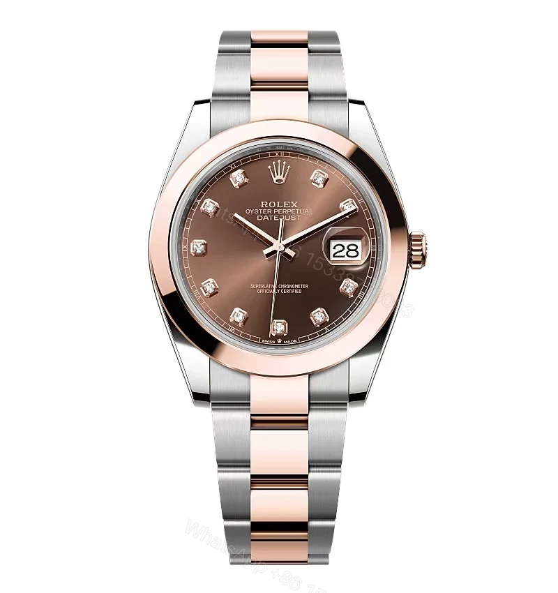 Rolex Datejust Chocolate Diamond Dial 126301-0003 41 mm — view 1