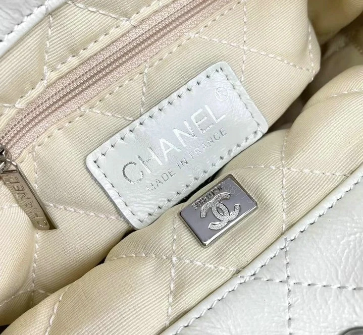View 8 of Chanel 22 Mini Handbag QS7719 – White Calfskin