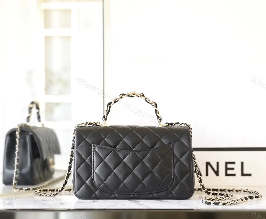 View 4 of Chanel-Inspired Quilted Flap Bag: Everyday Luxury Tote
