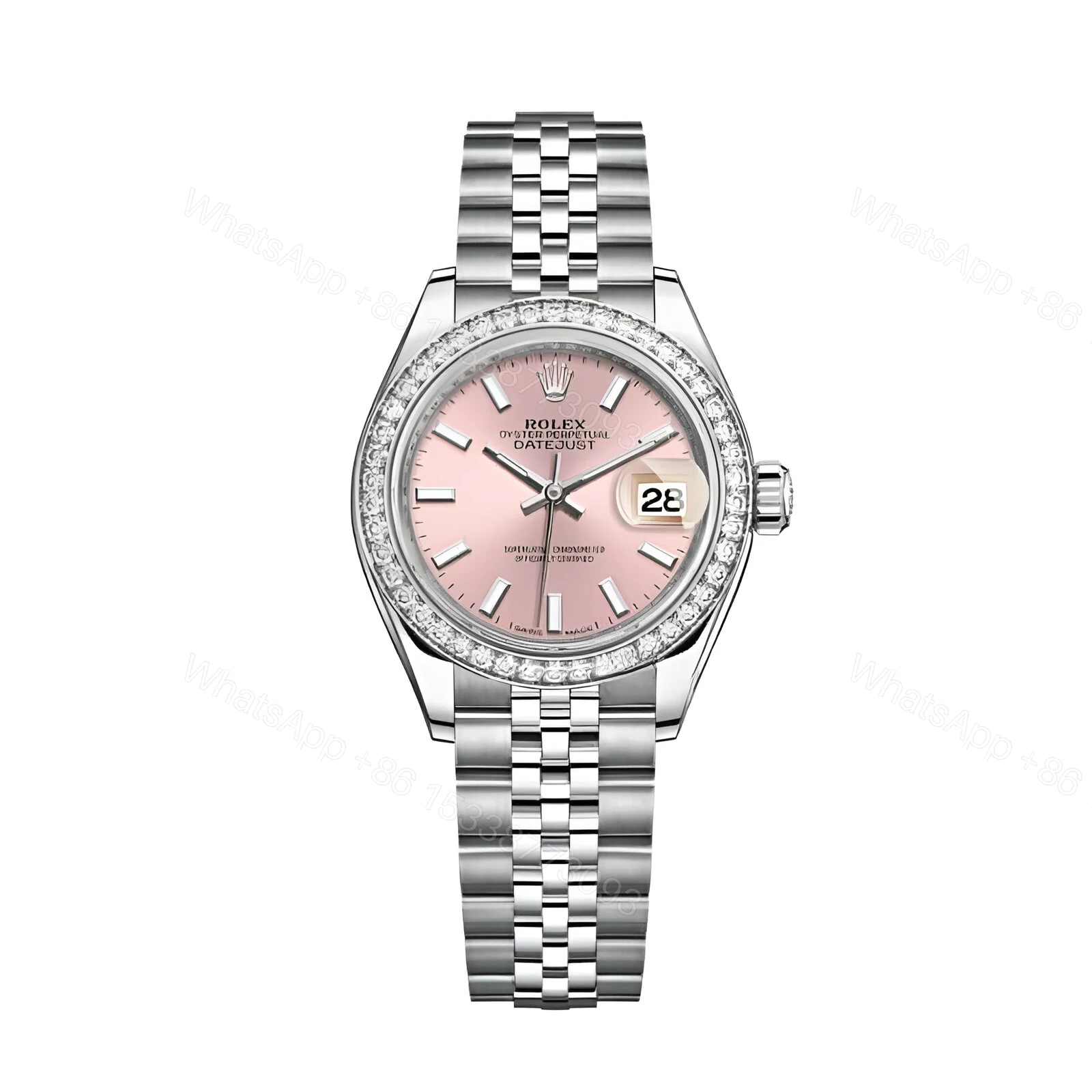 Rolex 279384rbr Pink Dial Replica — view 1