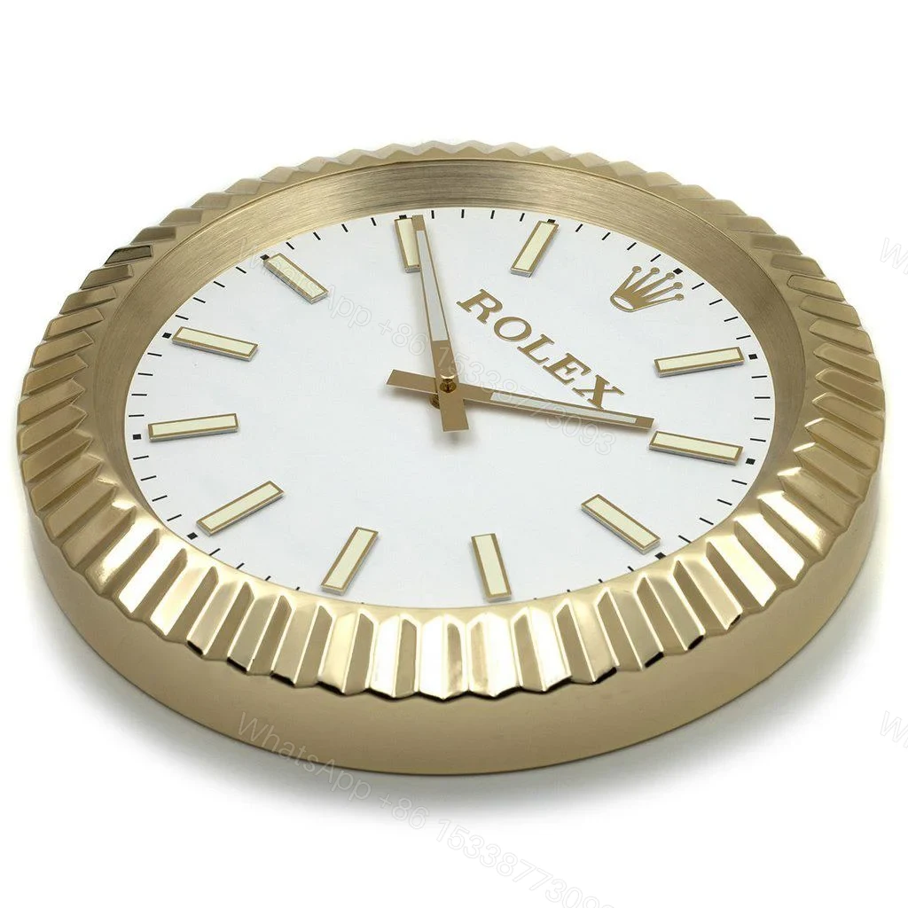 View 5 of ROLEX WALL CLOCK – WIMBLEDON OYSTER DATEJUST GOLD