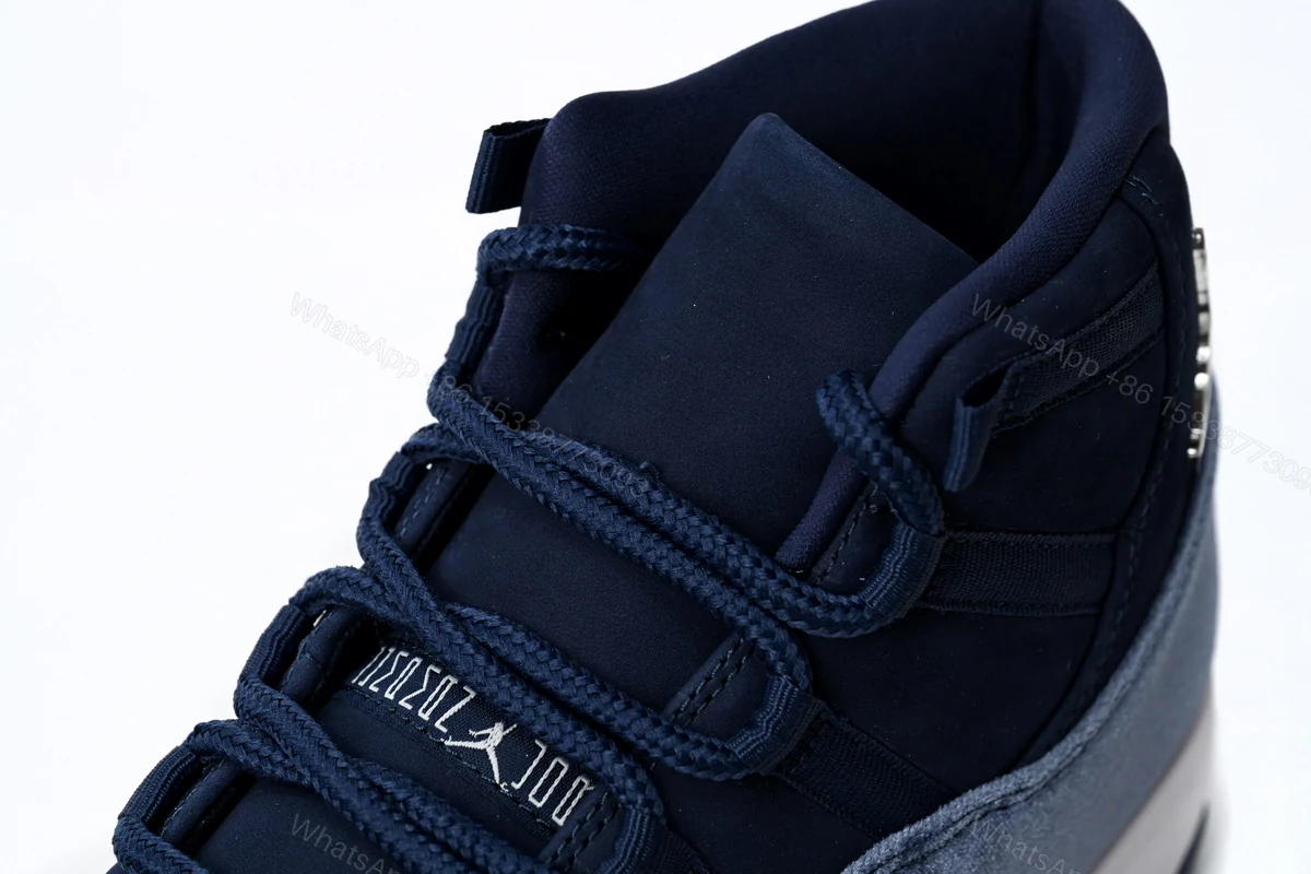 View 9 of Air Jordan 11 Retro Midnight Blue 378037-441