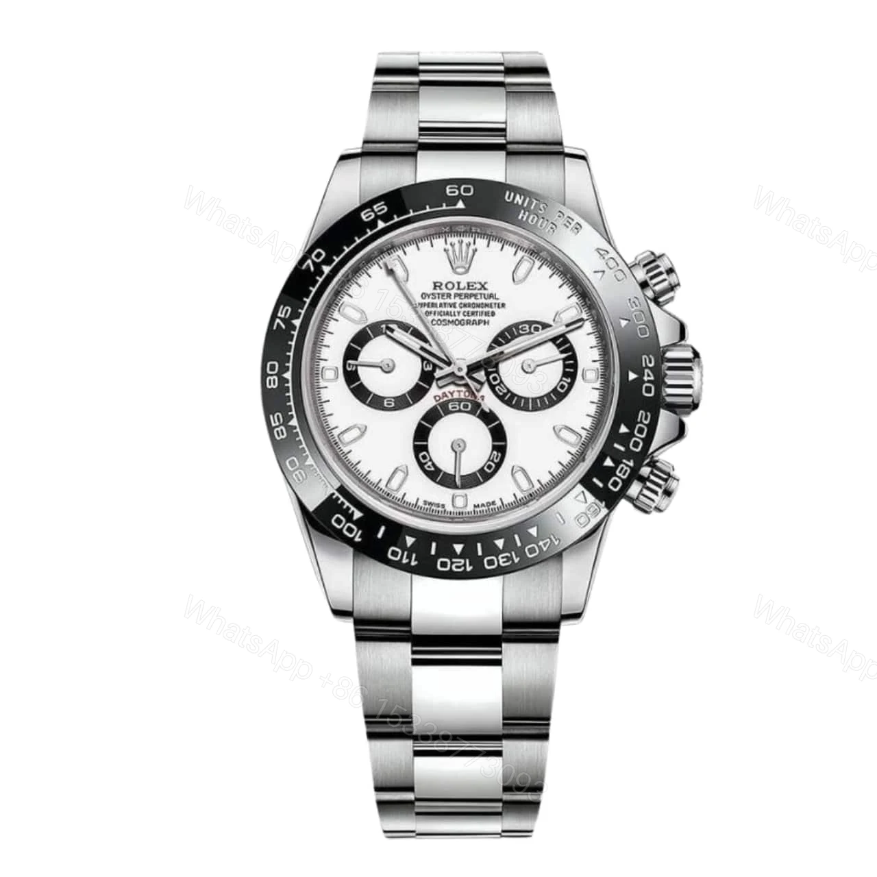 Rolex Cosmograph Daytona Silver White 40Mm 0001 — view 1