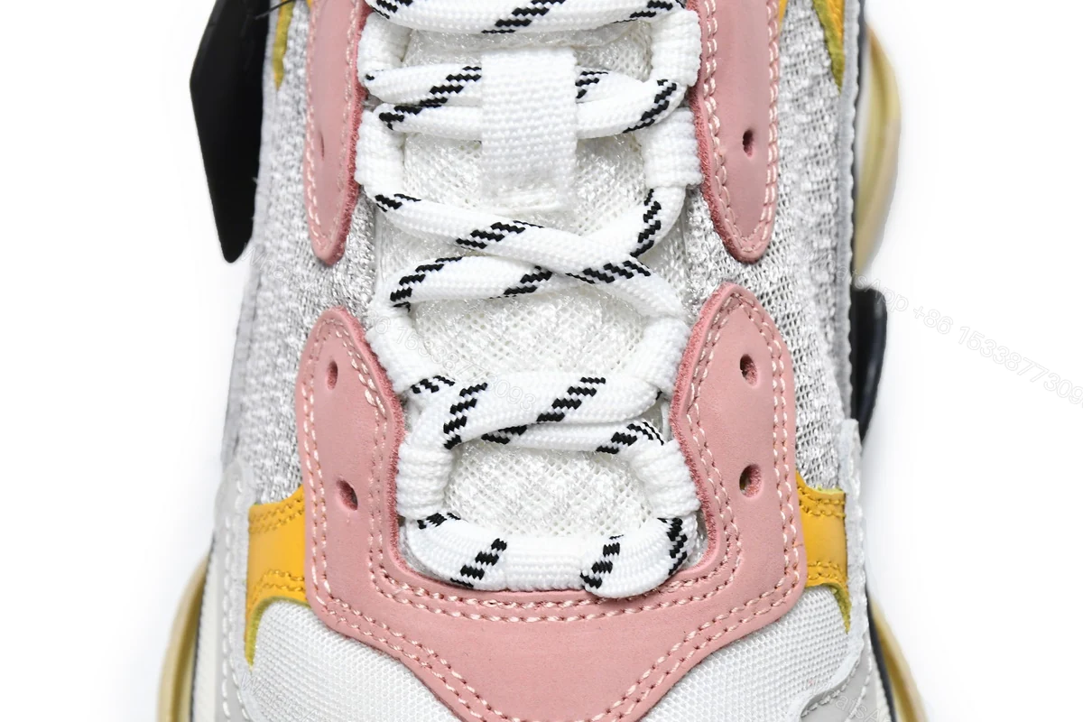 View 7 of Balenciaga Triple S White Light Pink 524038 W09O5 9035