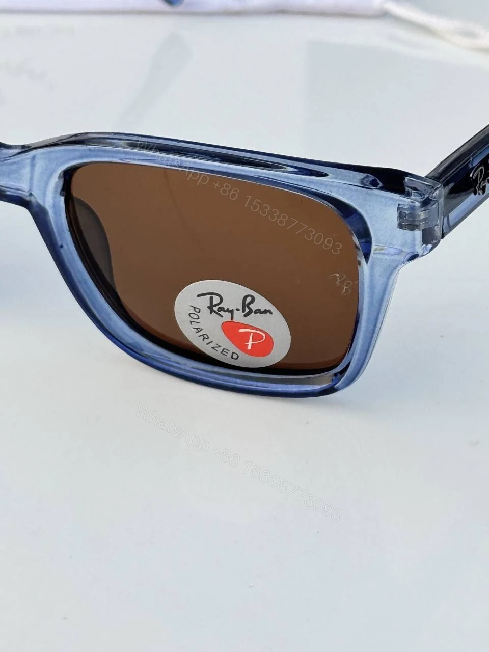 View 5 of First Copy RayBan 7701 Blue Turquoise Sunglasses