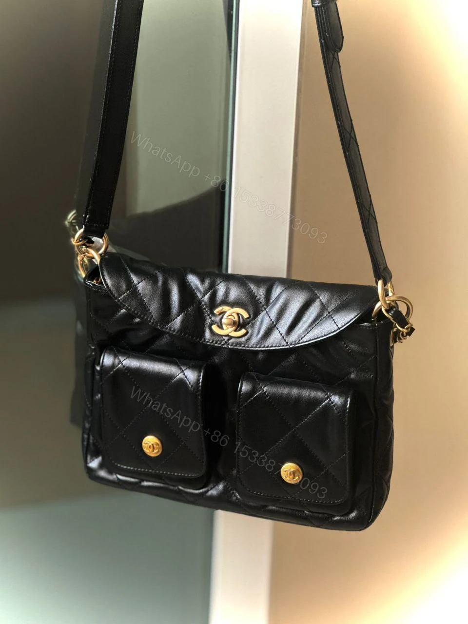View 3 of CHANEL 24P Hobo Bag New