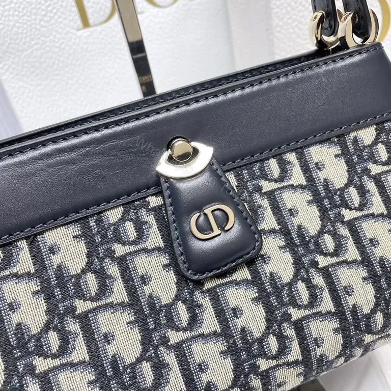 View 4 of Chic Monogram Shoulder Bagâ€”Structured Elegant Versatility