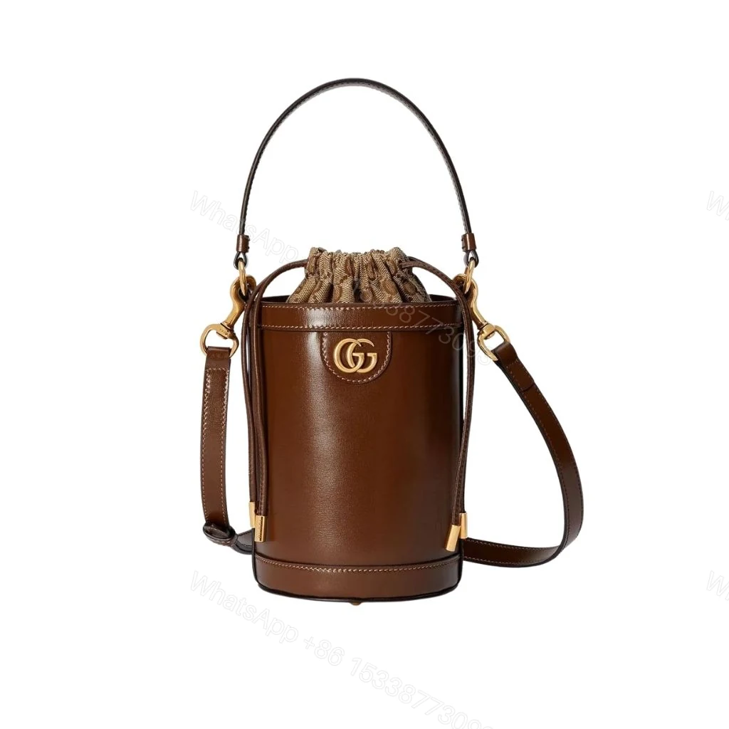 Gucci Ophidia Mini Bucket Bag Brown 20Cm 760201 — view 1