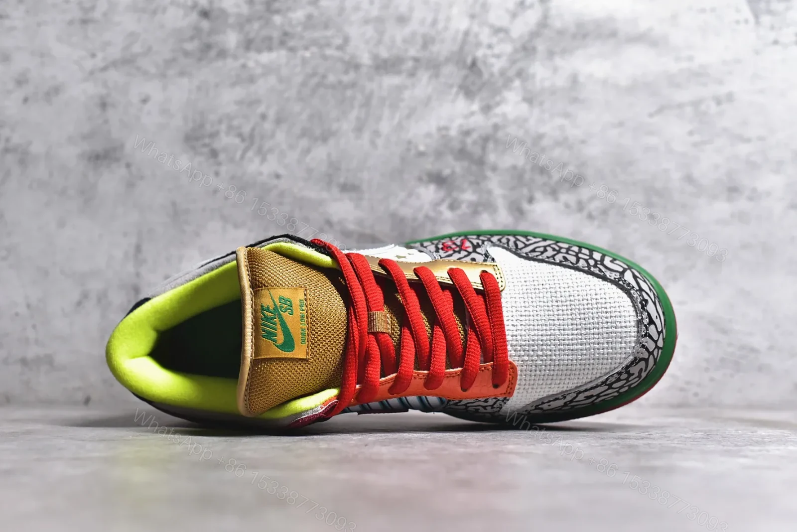 View 3 of Nike Dunk SB Low “What the dunk” Reps