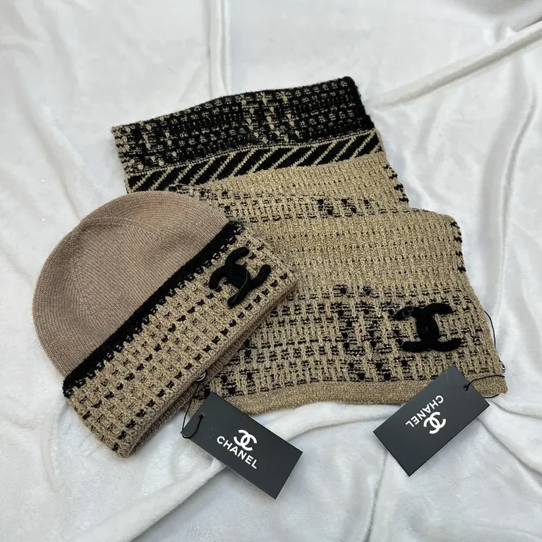 View 2 of Chanel-Inspired Knit Set: Textured Black & White Luxury