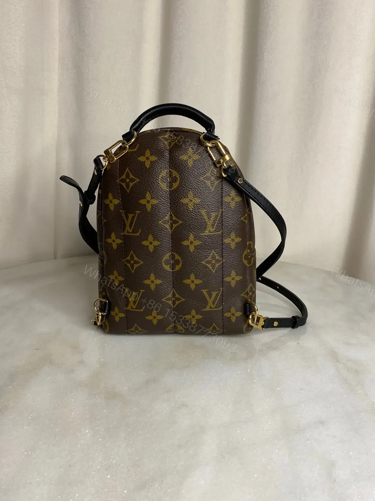 View 7 of Louis Vuitton Palm Springs Mini backpack in monogram canvas
