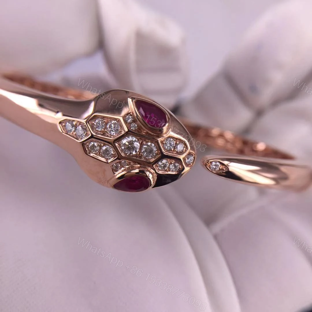 View 5 of Bvlgari Serpenti 18k pink gold bracelet
