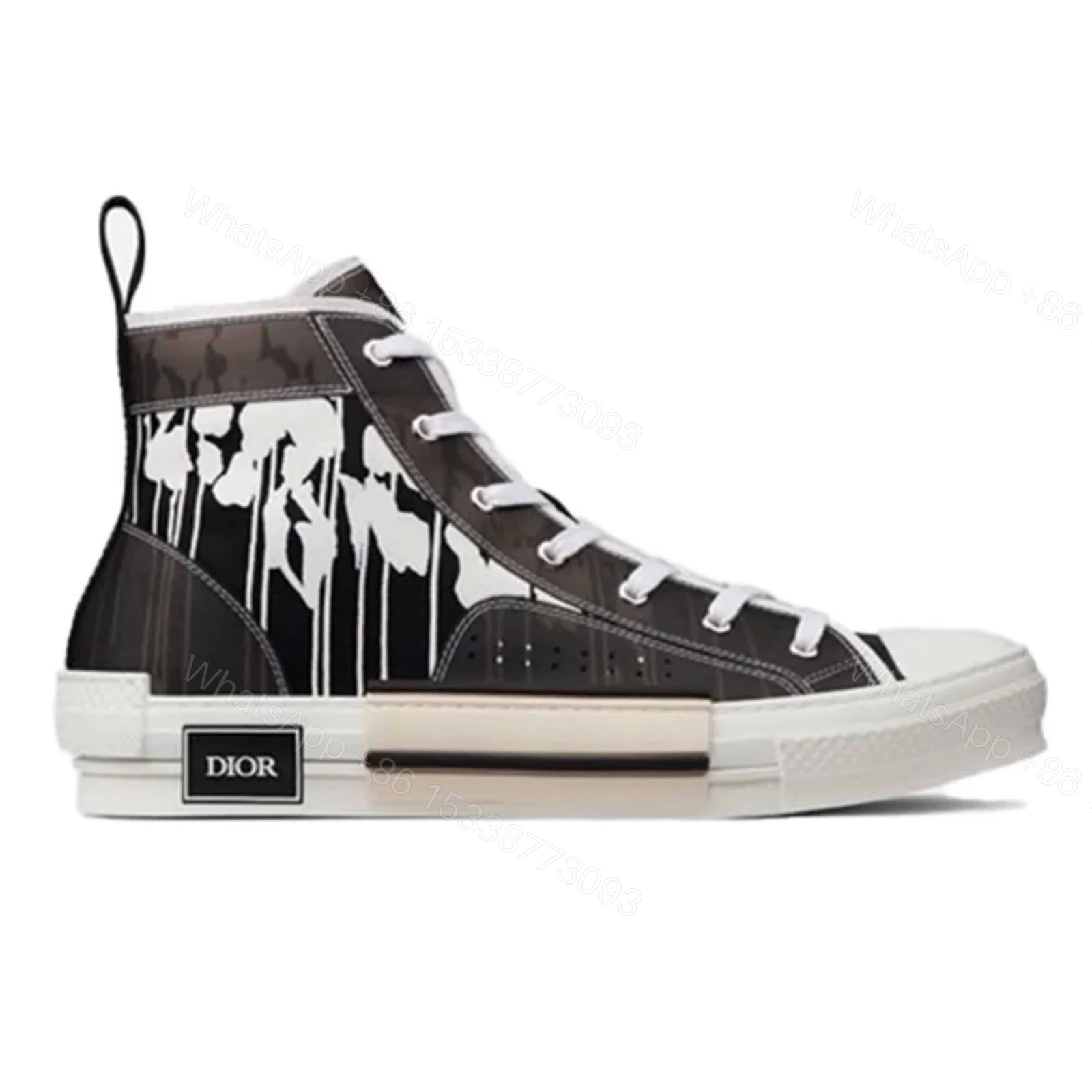 DIOR B23 HIGH SNEAKER OBLIQUE RAYMOND PETTIBON – CD30 — view 1