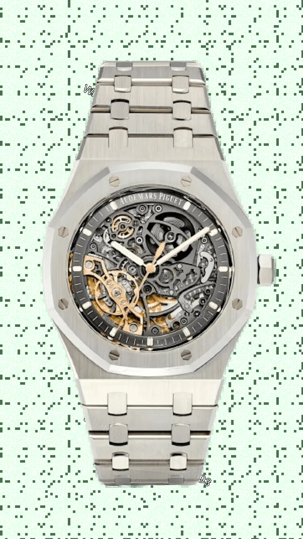 Audemars Piguet Royal Oak Double Balance Wheel Skeleton 15407ST.OO.1220ST.01-41mm — view 1