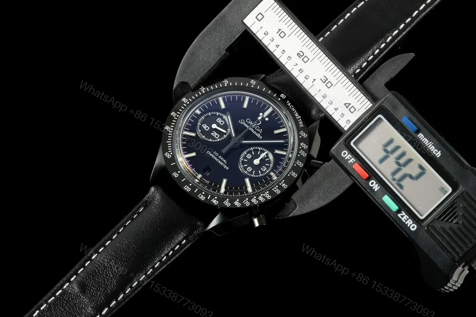View 6 of Omega Speedmaster Moonwatch Co-Axial Dark Side of the Moon Pitch Black 311.92.44.51.01.004
