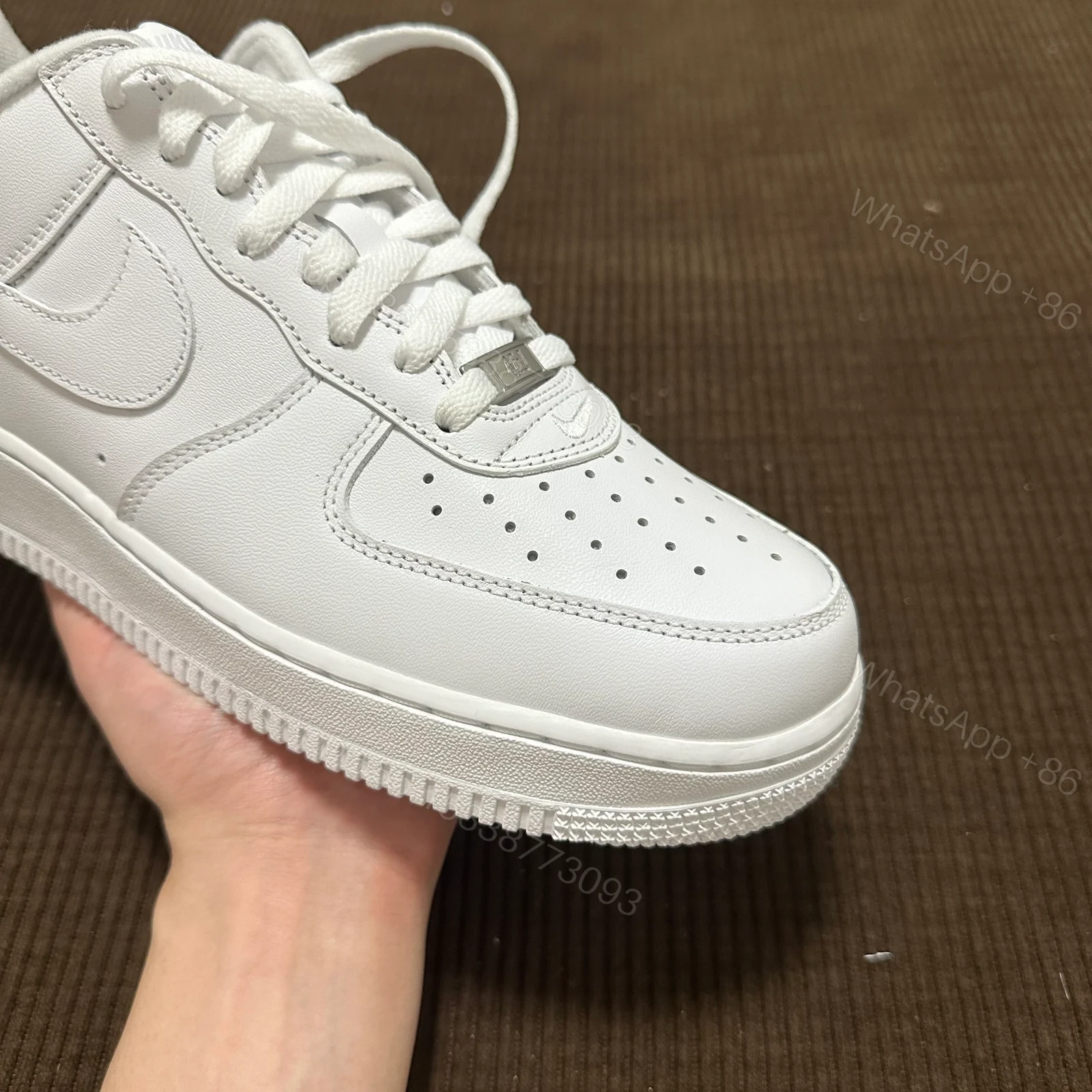 View 4 of Nike Air Force 1 Low Supreme White