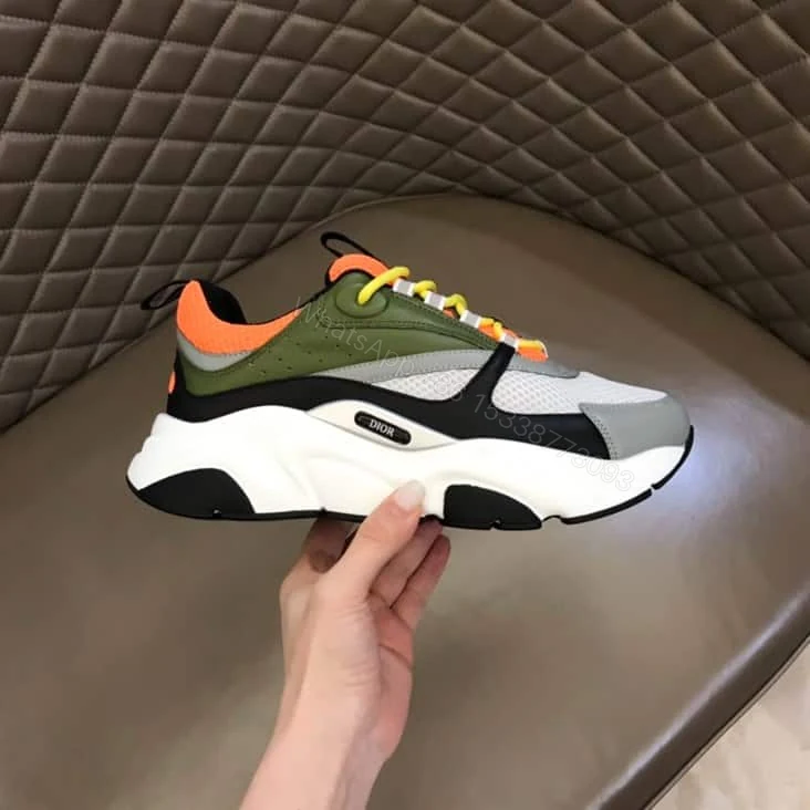 B22 SNEAKER TECHNICAL MESH WITH AND CALFSKIN – CD99 — view 1