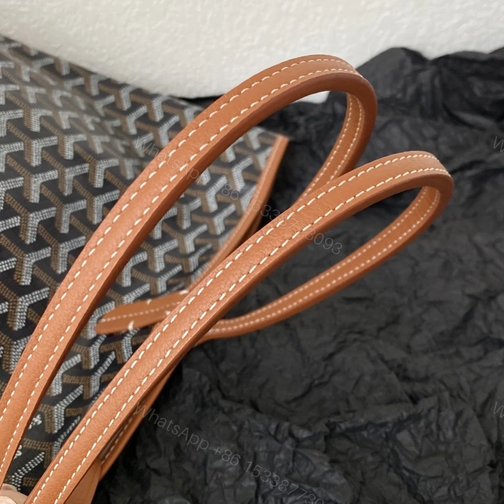 View 4 of 高仿Goyard*STLOUIG滿印Tote購物袋棕色中號免檢版