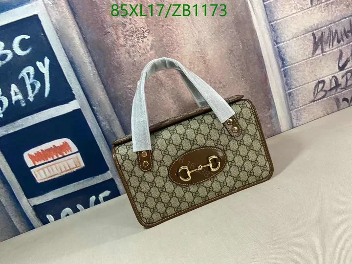 1955 Beige Gucci Faux Horsebit Mini Bag Crafted in Leather SG94PU — view 1