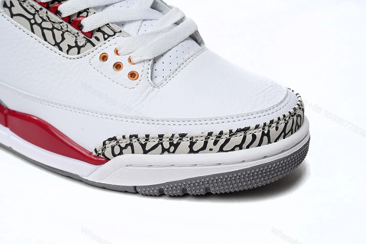View 7 of (GET)Air Jordan 3 Retro Cardinal Red CT8532-126