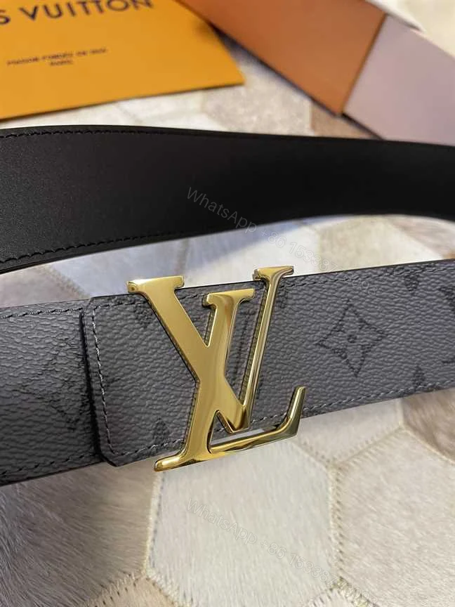 View 2 of LOUIS VUITTON 3 STEPS 40MM REVERSIBLE BELT – B169