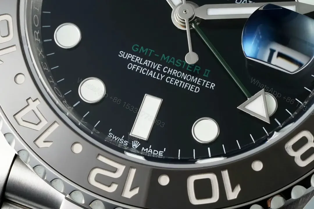 View 5 of Rolex GMT-Master II Stainless Steel GRNR Jubilee 126710GRNR-0003
