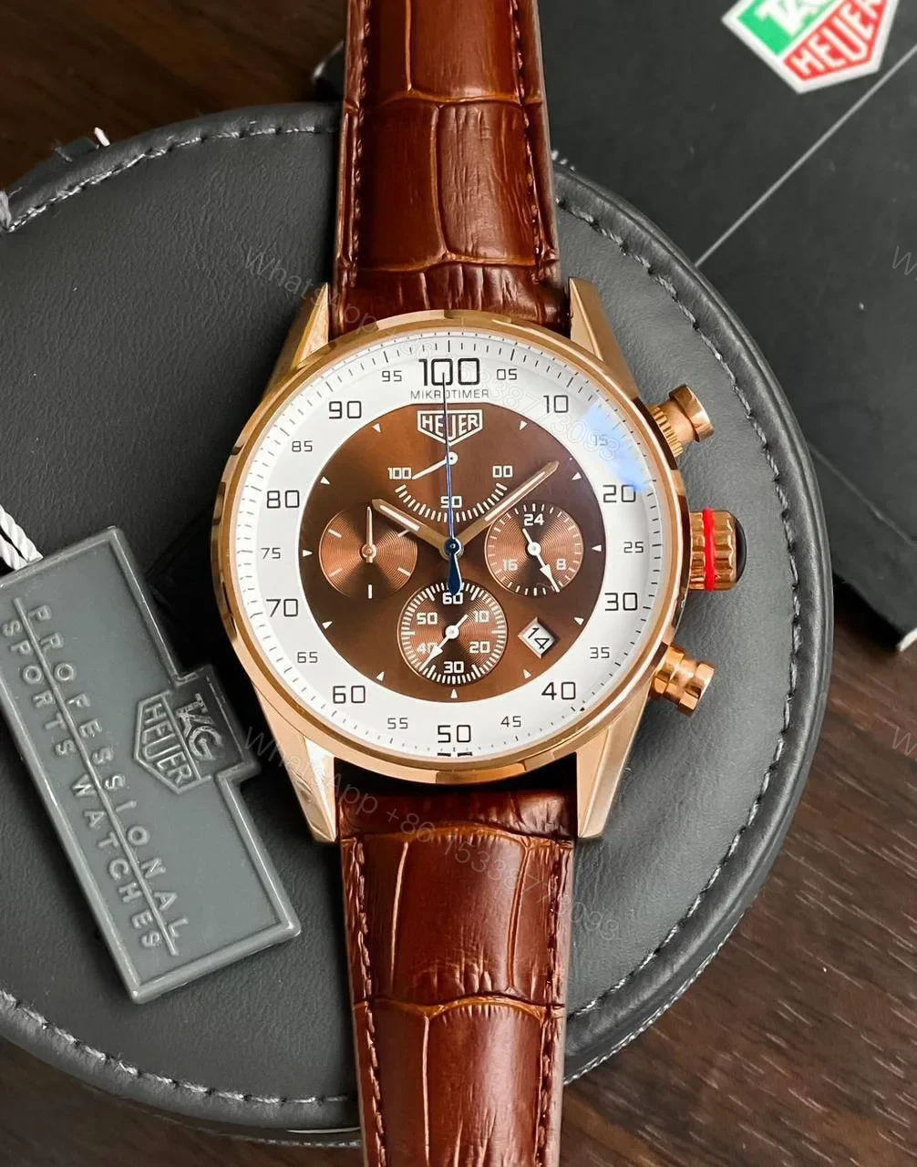 View 2 of TAG Heuer Brown Dial