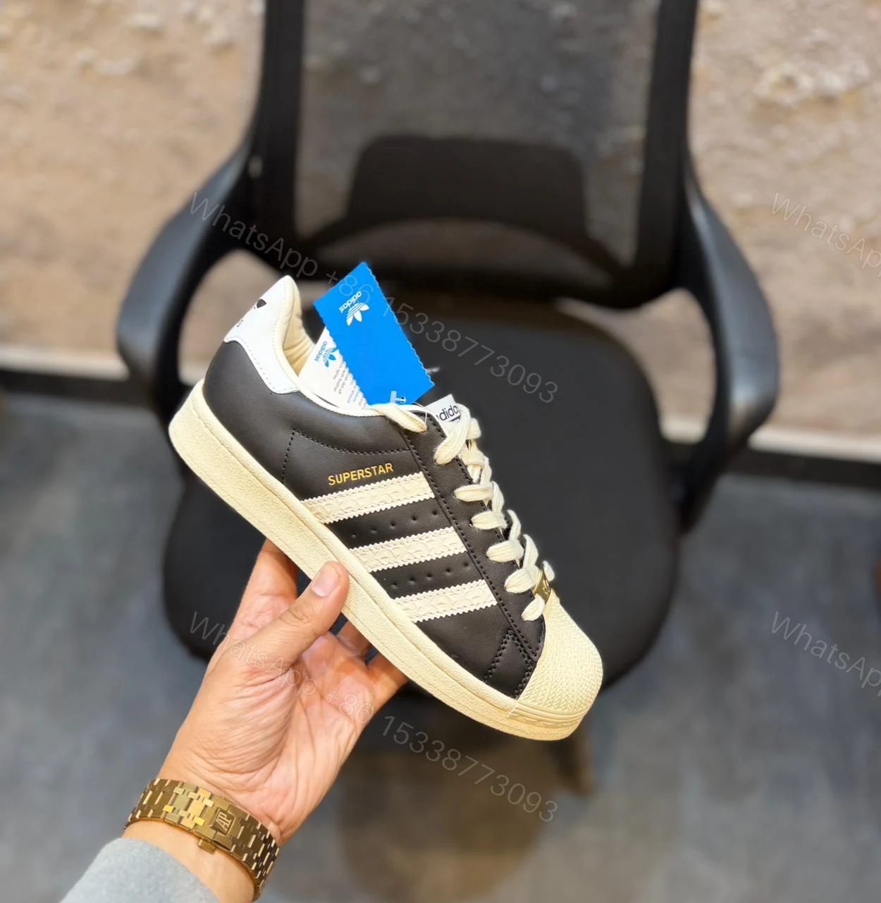 View 5 of First Copy Adidas Originals Superstar Shadow Sneakers for Men