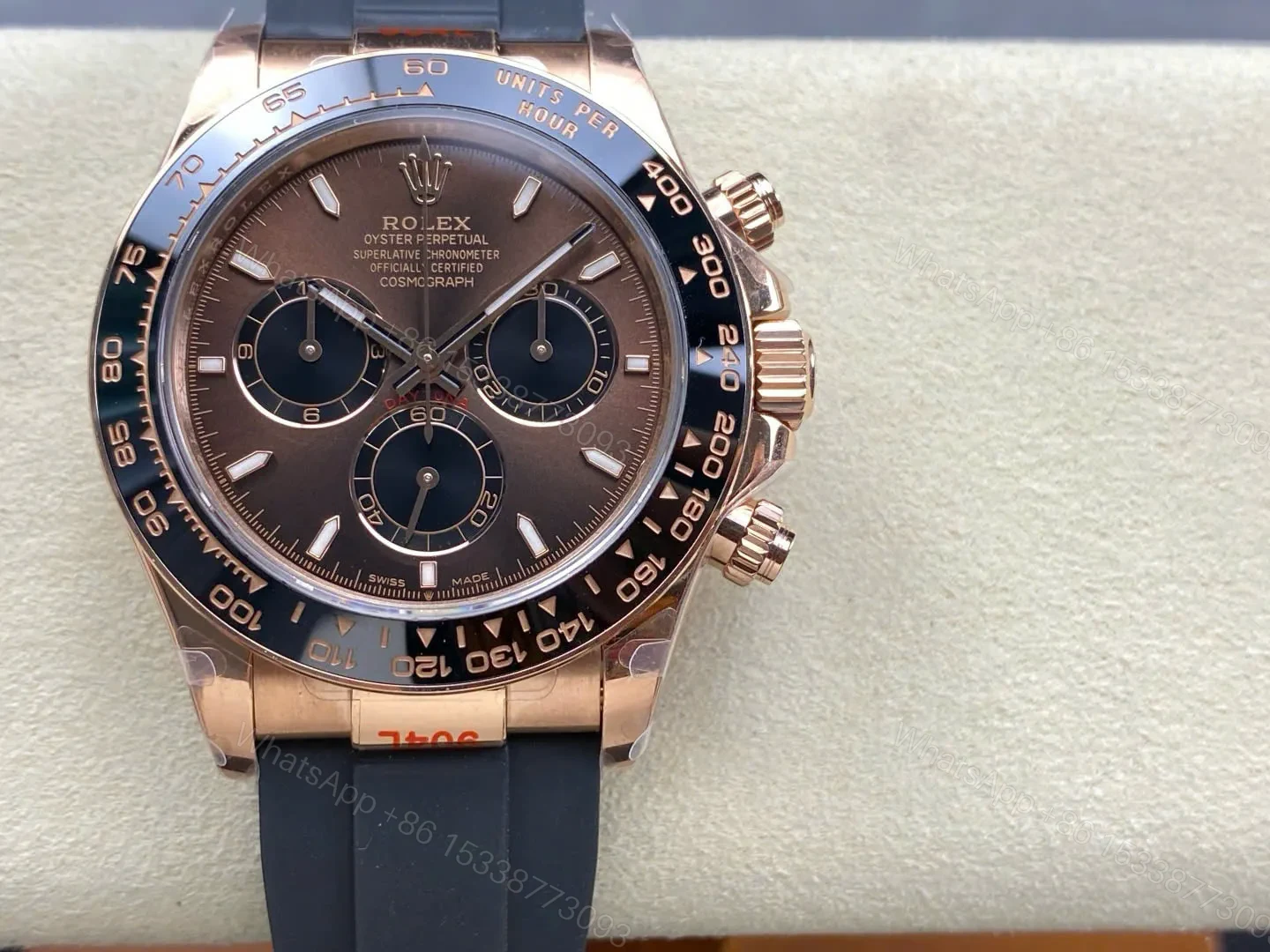 View 4 of Superclone Rolex Daytona 126515LN Bright Chocolate Dial