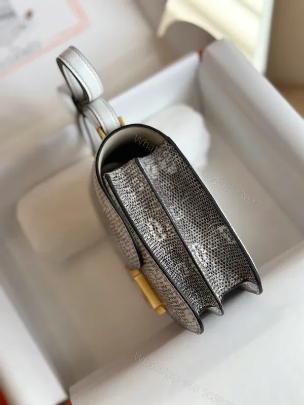 View 6 of HN 19 Omber Genuine Lizard Leather Palladium Hardware
