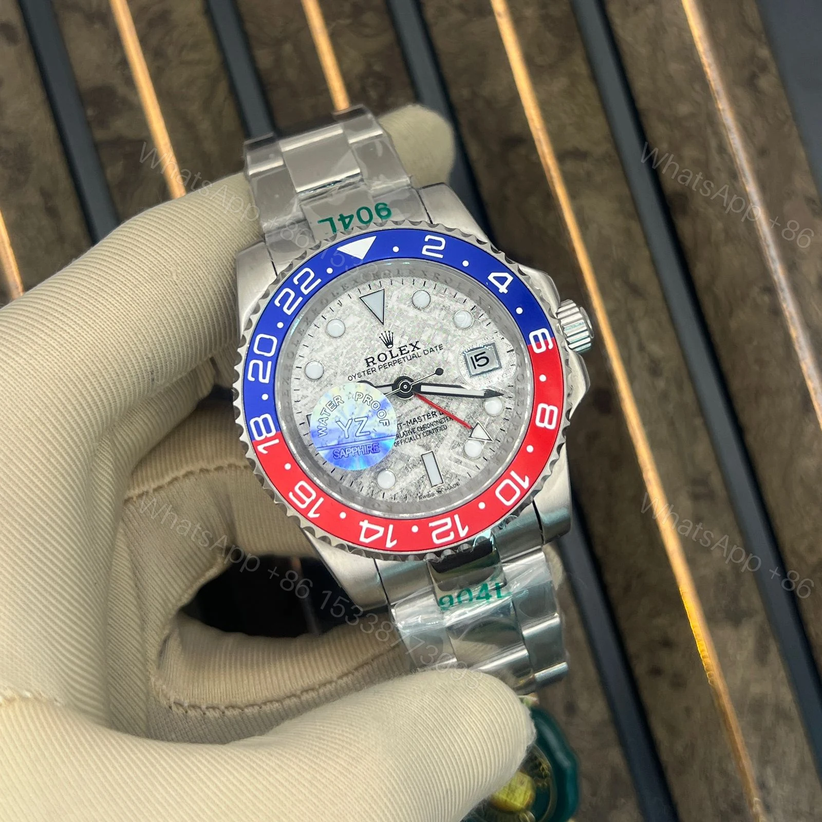 View 2 of Master II Pepsi Meteorite White