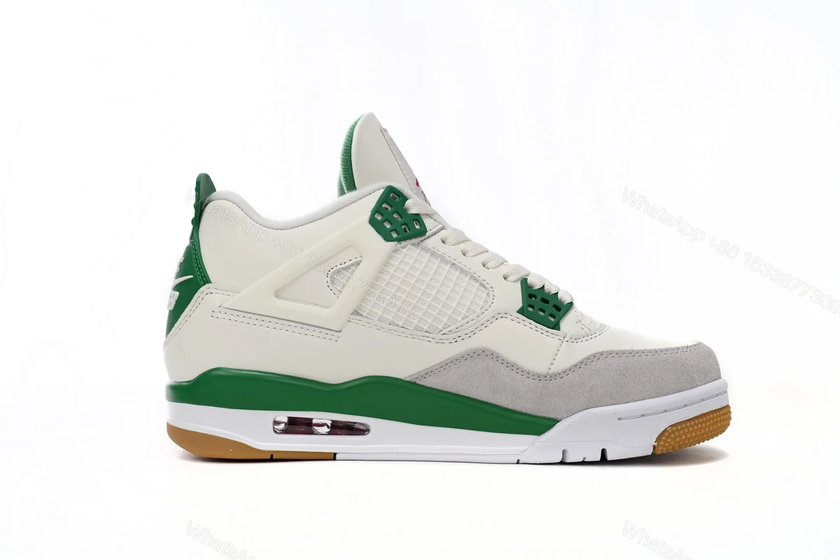 View 2 of Nike SB x Air Jordan 4 "Pine Green" DR5415-103