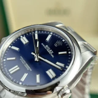 View 11 of Replica Rolex Oyster Perpetual Blue Dial 124300 41mm