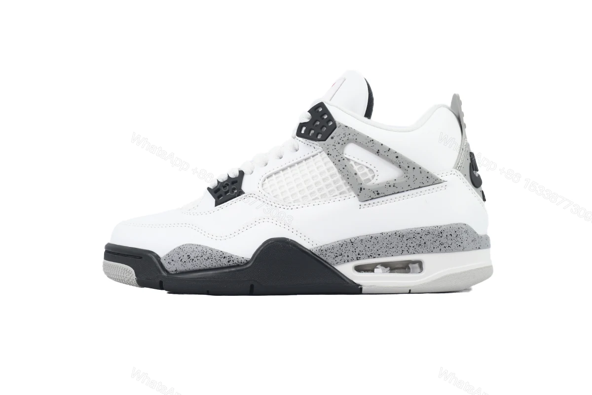 View 8 of Air Jordan 4 Retro OG 'White Cement' FV5029-100 (2025)
