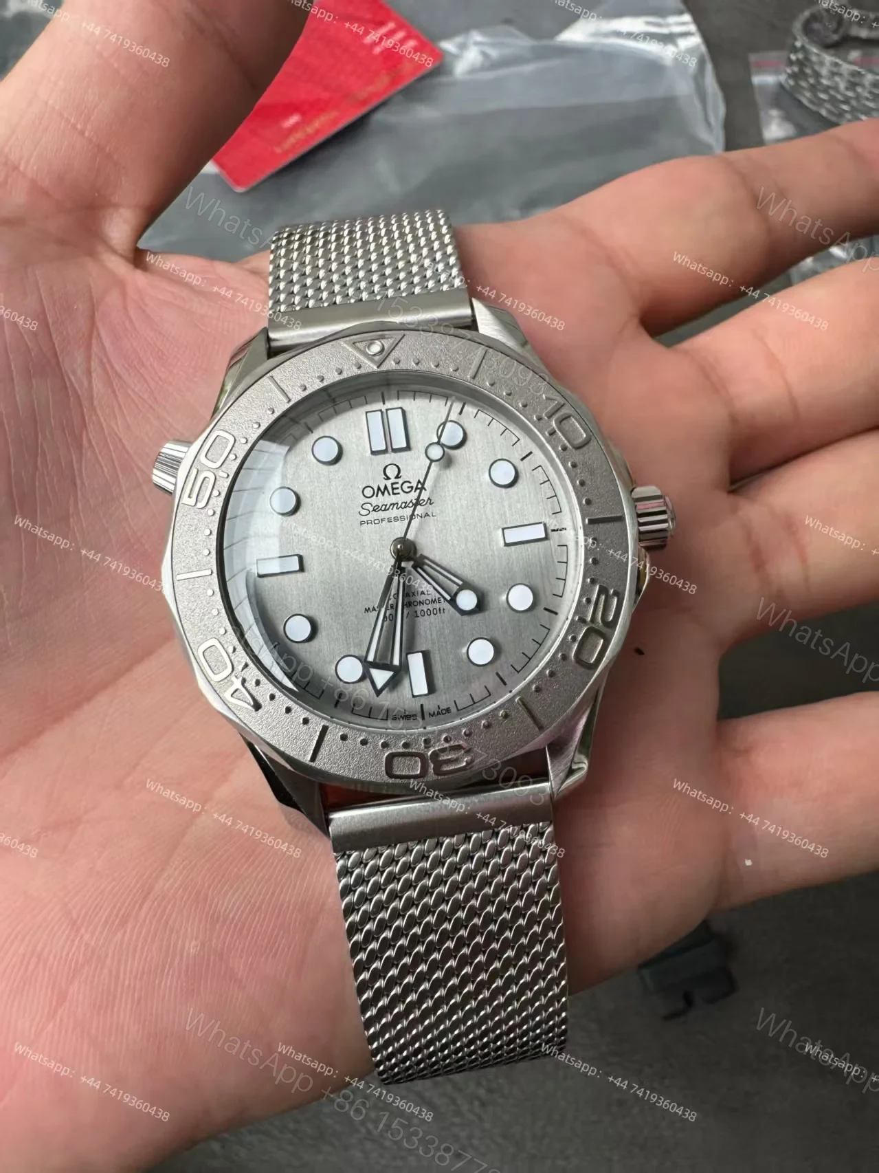 View 8 of OMEGA Super Clone Seamaster Diver 300M 42mm 210.30.42.20.06.002