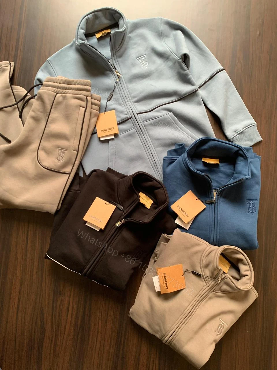 View 9 of FIRST COPY BURBERRY EXCLUSIVE ZIPPER TRACKSUIT