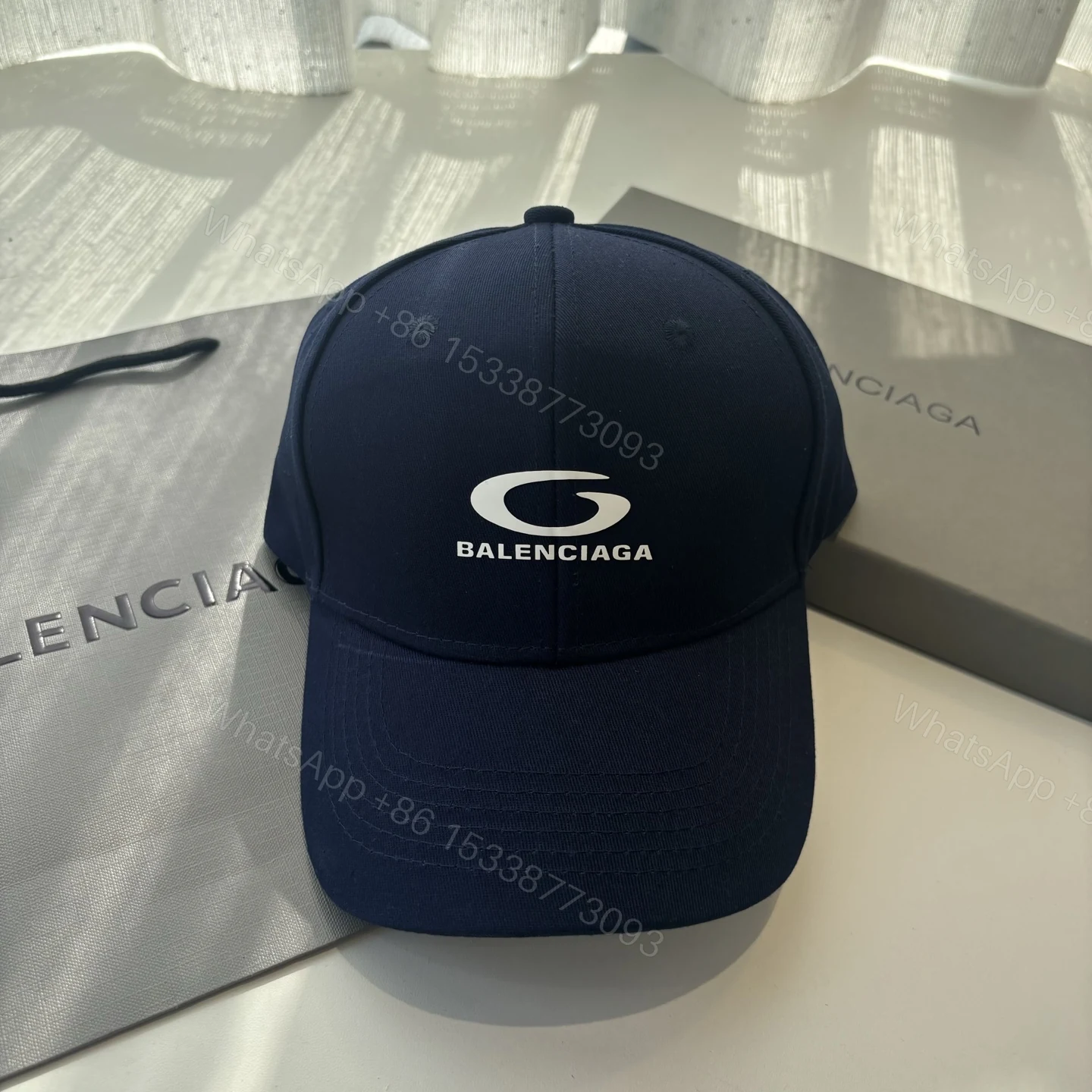 Balenciaga一比一男女款棒球帽極簡Logo設計百搭時尚帽款 — view 1