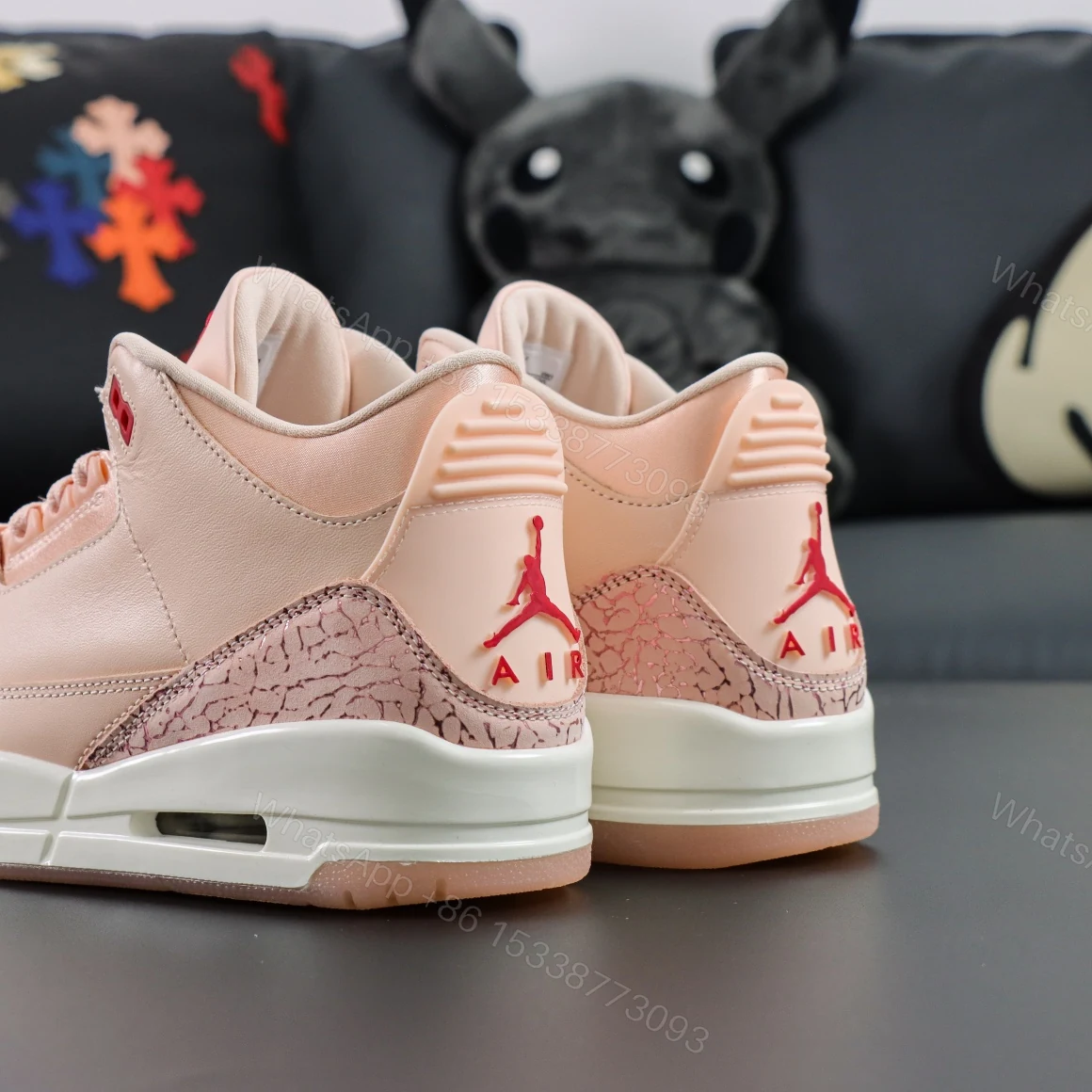 View 6 of Air Jordan 3 Retro “Valentine’s Day” Reps