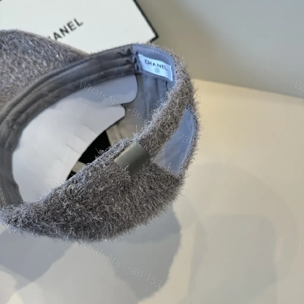 View 9 of Lux Fur-Trim Cap: Subtle Luxe, Soft Comfort, Modern Style